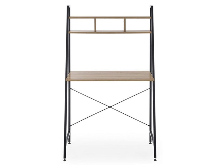 Industrialne biurko, toaletka, konsola loft Płyta meblowa Pomieszczenie Biuro Biurko tradycyjne Biurko konsola Metal Głębokość 84 cm Głębokość 46 cm Pomieszczenie Pokój nastolatka
