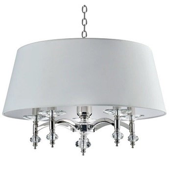 Żyrandol Verona Silver/White 5L 60x38cm Cosmo Light