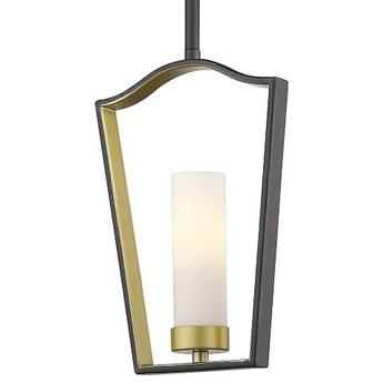Lampa wisząca Dublin Black/Gold 1L 18,5x5x28cm Cosmo Light