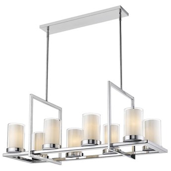 Lampa wisząca Miami Silver 8L 99x40x43cm Cosmo Light
