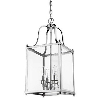 Lampa wisząca New York Silver 4L 28x28x60cm Cosmo Light