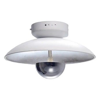 Lampa sufitowa Sydney White Silver 30x20cm Cosmo Light