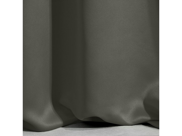 Zasłona zaciemniająca typu blackout gładka, półmatowa 140 X 270 cm - Eurofirany.com.pl 140x270 cm Poliester 135x270 cm Kolor Szary