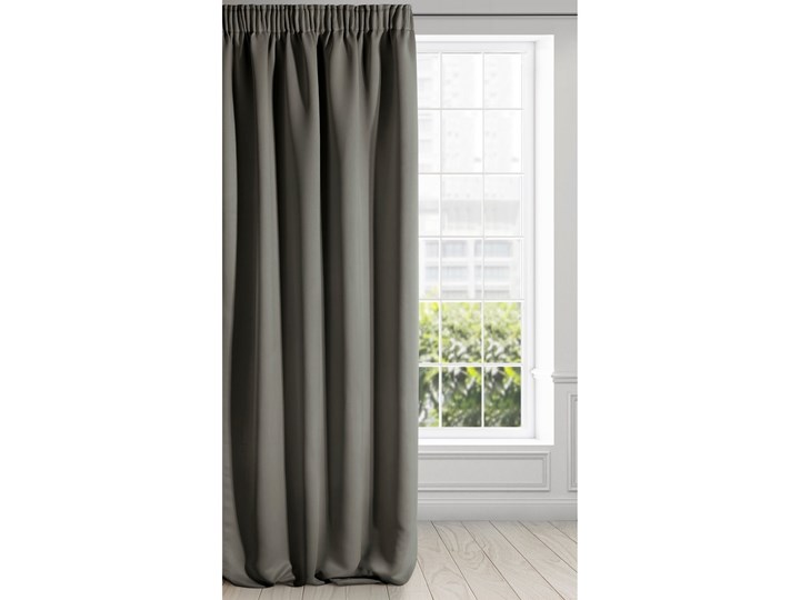 Zasłona zaciemniająca typu blackout gładka, półmatowa 140 X 270 cm - Eurofirany.com.pl 140x270 cm Wzór Gładkie 135x270 cm Poliester Typ Zasłony gotowe