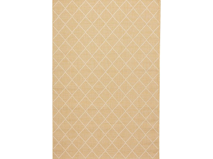 Dywan Lineo honey gold/snow white 160x230cm, 160 x 230 cm Juta Bawełna Dywany Syntetyk Prostokątny 160x230 cm Wzór Geometryczny