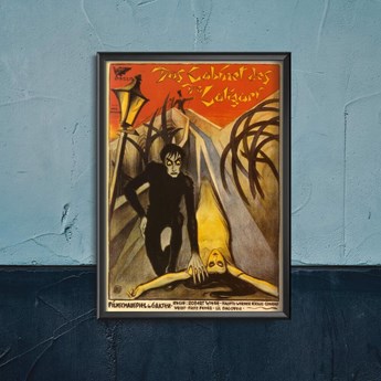 Plakaty w stylu retro Plakaty w stylu retro Gabinet Dr Caligari