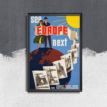 Plakat vintage Plakat vintage Europa
