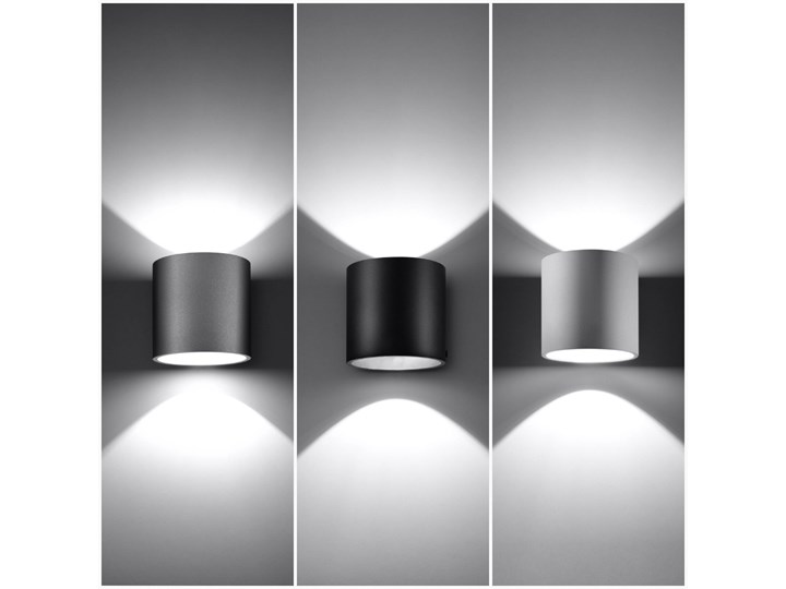 Ledowy kinkiet do salonu E713-Orbil - biały Styl Nowoczesny Kinkiet LED Kategoria Lampy ścienne 