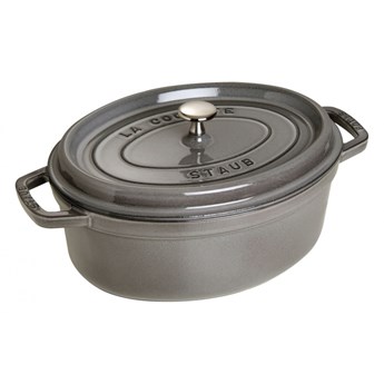 garnek żeliwny owalny 3.2 ltr, grafitowy kod: 40500-276-0