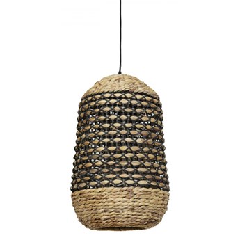 Lampa wisząca Tripoli ratan naturalny i czarny kod: 8717807301613