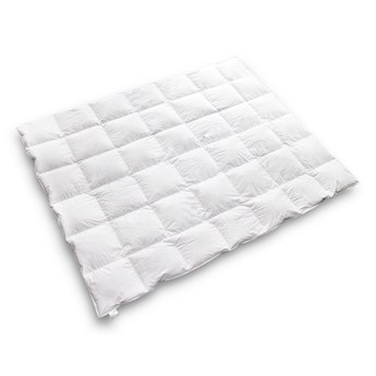 KOŁDRA PUCHOWA VIP BATYSTOWA 155x220 CAŁOROCZNA BIAŁA