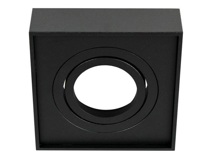 Punktowa oprawa sufitowa wpuszczana PALLAD 1 MINI Black IP20 kwadratowa czarna EDO777125 EDO