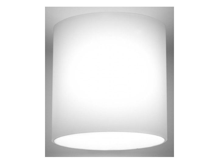 Szklany okrągły kinkiet tuba E729-Vico Kinkiet dekoracyjny Szkło Kolor Biały