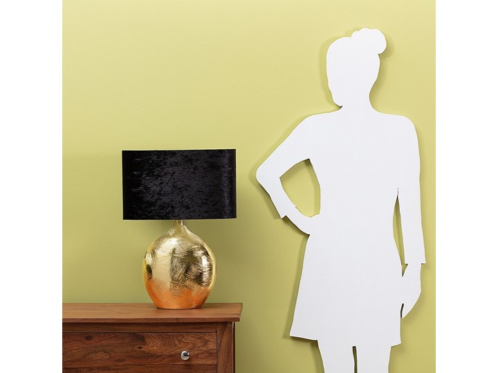 Lampa stołowa Lobby Gold 53cm, 53 cm Lampa z kloszem Kategoria Lampy stołowe Kolor Zielony