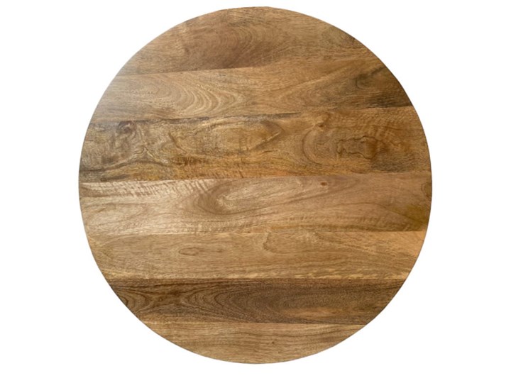 Stolik Kawowy HUGGEN STOR - 80 cm (Bursztyn) Wysokość 40 cm Drewno Rozmiar blatu 80x80 cm