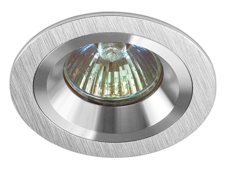 Okrągła lampa stała podtynkowa spot MR16 aluminium - oprawydladomu.pl Oprawa halogenowa Kwadratowe Oprawa led Oprawa stropowa Kategoria Oprawy oświetleniowe