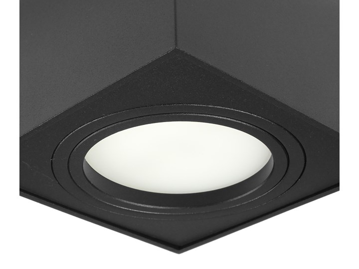 Nowoczesna oprawa sufitowa GX53 kwadrat ruchoma czarna czarny mat aluminiowa Oprawa stropowa Oprawa halogenowa Oprawa led Kwadratowe Oprawa ruchoma Kategoria Oprawy oświetleniowe
