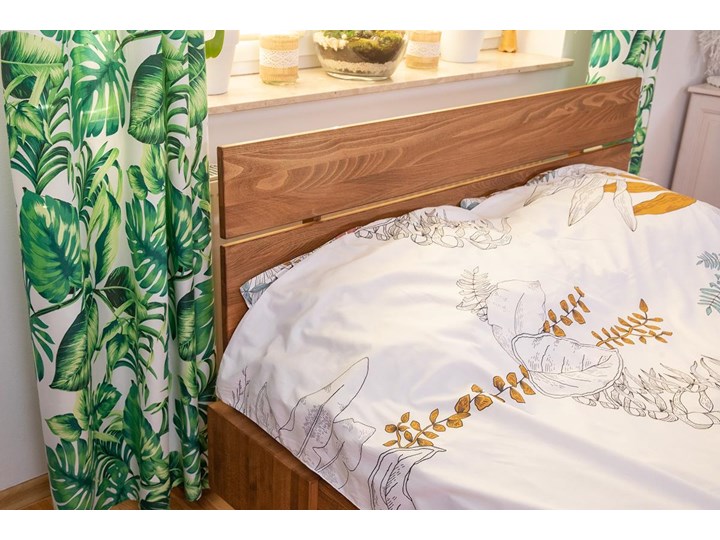 Zestaw: Beriet łóżko+2 szafki nocne z drewna bukowego lewitujące 180x200 cm Kategoria Zestawy mebli do sypialni Kolor Beżowy
