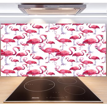 Panel między meble w kuchni Flamingi