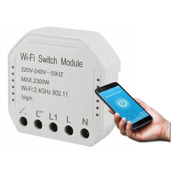 WiFi Switch Module TUYA Gniazdko Włącznik Przekaźnik dupuszkowy