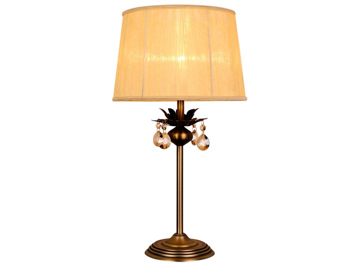 Lampka stołowa gabinetowa patynowa Adonis 41-27535 Metal Pomieszczenie Salon Lampa z abażurem Lampa gabinetowa Kolor Brązowy
