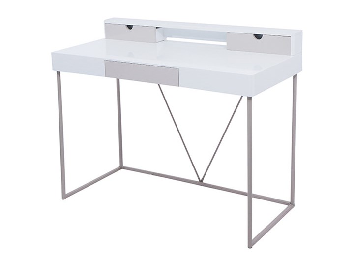Biurko Grace Szerokość 110 cm Płyta MDF Stal Głębokość 50 cm Pomieszczenie Biuro Szerokość 50 cm Drewno Kategoria Biurka