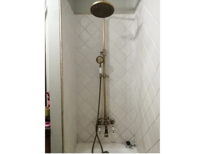 opinie ZESTAW PRYSZNICOWY ANTIQUE BRASS
