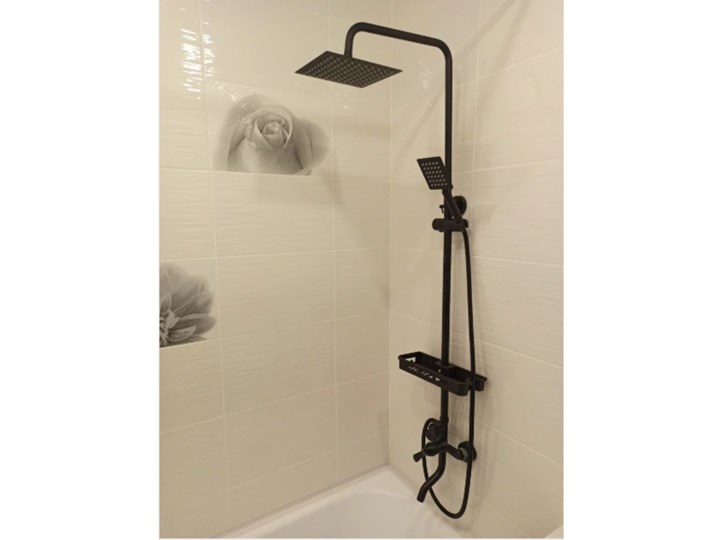 opinie  ZESTAW  PRYSZNICOWY Kategoria Zestawy prysznicowe Kolor Czarny