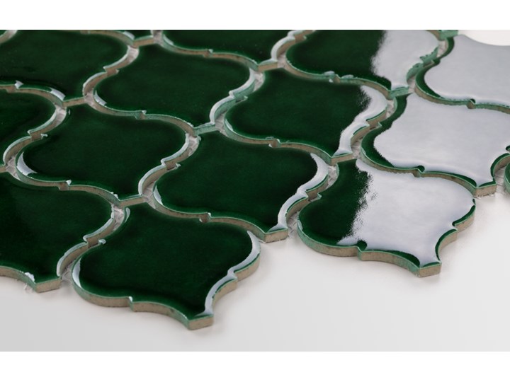 Płytka Arabeska Duża Emerald Połysk