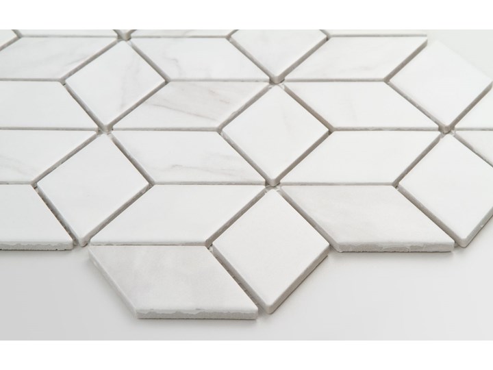 Płytka Diamond Marble Mat Matowy Mozaika Kafle Płytki ścienne Romb Powierzchnia Matowa