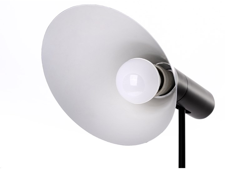 Aluminiowa lampka biurkowa Fono Lampa biurkowa Lampa z kloszem Metal Wysokość 50 cm Styl Nowoczesny