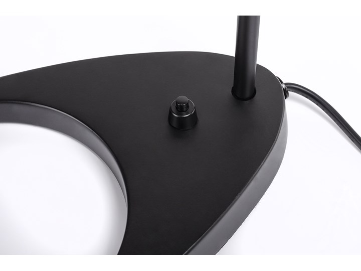 Aluminiowa lampka biurkowa Fono Wysokość 50 cm Kategoria Lampy stołowe Metal Lampa z kloszem Lampa biurkowa Pomieszczenie Sypialnia