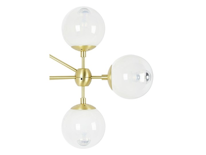 Żyrandol ze szklanymi kloszami Planetario 10 Szkło Styl Glamour Lampa kula Metal Lampa z kloszem Funkcje Brak dodatkowych funkcji