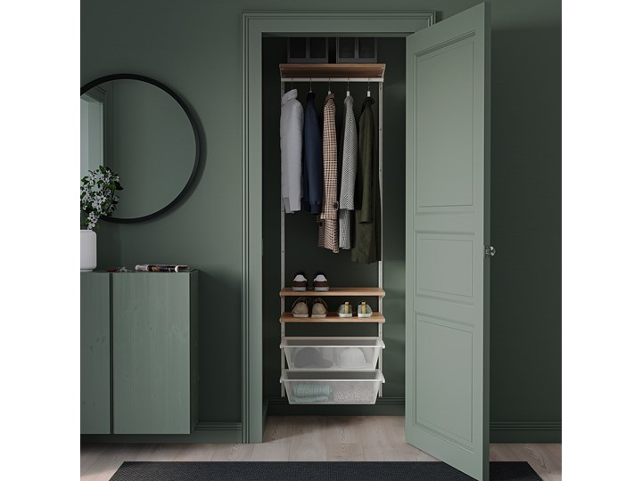 IKEA - BOAXEL Kombinacja szafy Kategoria Organizery do szaf Kolor Biały