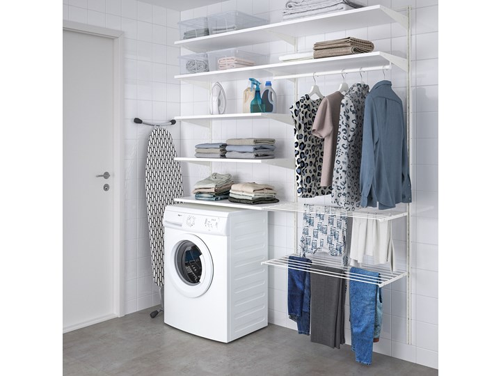 IKEA - BOAXEL Kombinacja do pralni Kategoria Akcesoria meblowe do garderoby