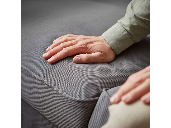 EKTORP Sofa narożna 4-osobowa Szerokość 243 cm Wysokość 88 cm Strona Prawostronne Stała konstrukcja W kształcie L Wysokość 45 cm Kategoria Narożniki