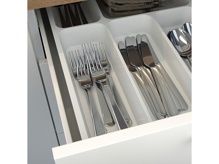 IKEA ENHET Szafka stojąca/3 szuflady, biały, 40x62x75 cm Płyta MDF Szafka dolna Kategoria Szafki kuchenne