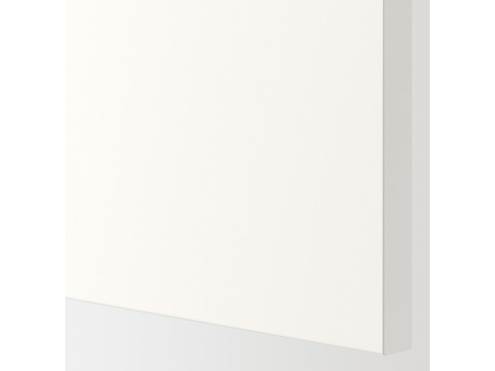 IKEA ENHET Kuchnia narożna, biały, Wysokość szafka wisząca: 75 cm