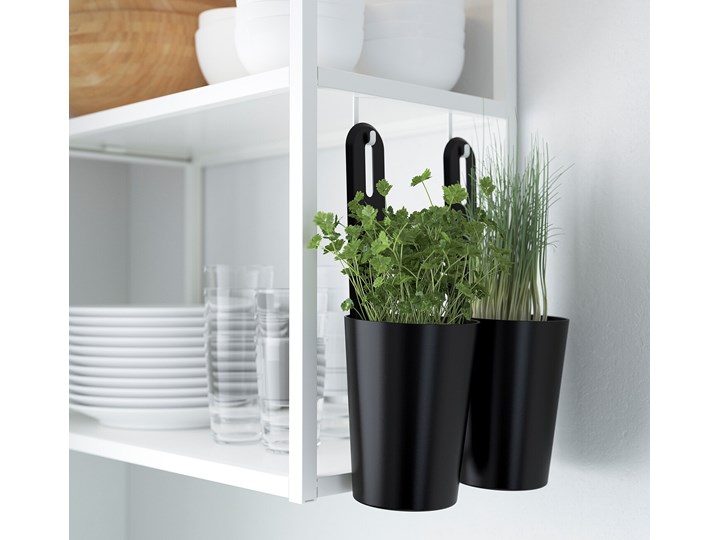 IKEA ENHET Kuchnia, biały, 203x63.5x222 cm