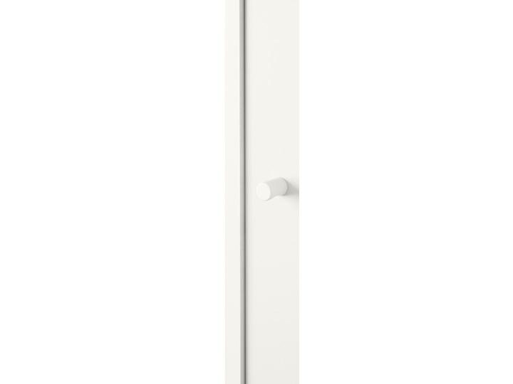 IKEA KLEPPSTAD Szafa z drzwiami przesuwanymi, biały, 117x176 cm Płyta laminowana Pomieszczenie Garderoba