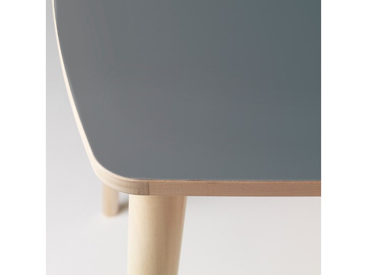 OMTANKSAM Stół Długość 95 cm Płyta MDF Drewno Długość 140 cm Szerokość 95 cm Styl Klasyczny Wysokość 74 cm Kolor Beżowy