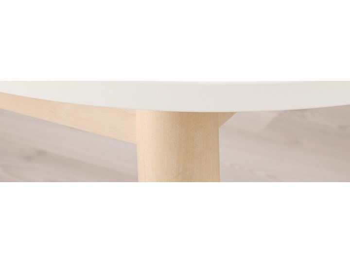 IKEA VEDBO / RÖNNINGE Stół i 4 krzesła, biały/brzoza, 160x95 cm Kategoria Stoły z krzesłami