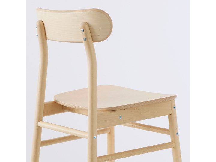 IKEA VEDBO / RÖNNINGE Stół i 4 krzesła, biały/brzoza, 160x95 cm Pomieszczenie Jadalnia Kategoria Stoły z krzesłami