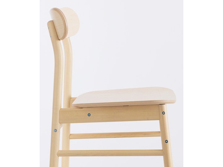 IKEA VEDBO / RÖNNINGE Stół i 4 krzesła, biały/brzoza, 160x95 cm Kategoria Stoły z krzesłami