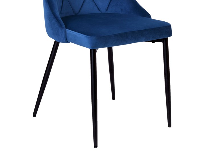 Krzesło tapicerowane Lincoln Velvet granatowy Szerokość 38 cm Wysokość 47 cm Tworzywo sztuczne Skóra Welur Wysokość 92 cm Wysokość 43 cm Pomieszczenie Jadalnia Metal Tkanina Głębokość 45 cm Krzesło inspirowane Wysokość 38 cm Styl Industrialny
