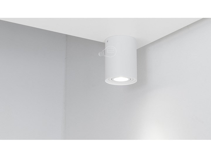 Punktowa oprawa sufitowa natynkowa do LED SKAND 1 White GU10 IP20 okrągła biała EDO777101 EDO Okrągłe Oprawa led Oprawa stropowa Kolor Biały