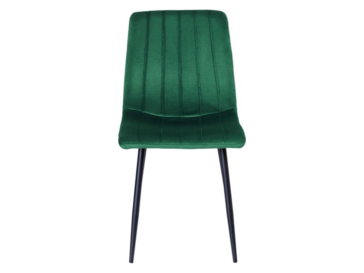 Krzesło tapicerowane Fresno Velvet ciemno-zielone Krzesło inspirowane Szerokość 45 cm Wysokość 44 cm Stal Wysokość 89 cm Metal Tkanina Pomieszczenie Pokój nastolatka Głębokość 40 cm Skóra Pomieszczenie Salon
