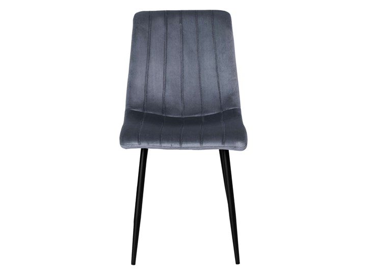 Krzesło tapicerowane Fresno Velvet grafitowe Krzesło inspirowane Głębokość 40 cm Tkanina Stal Metal Wysokość 89 cm Skóra Kategoria Krzesła kuchenne Wysokość 44 cm Szerokość 45 cm Kolor Szary