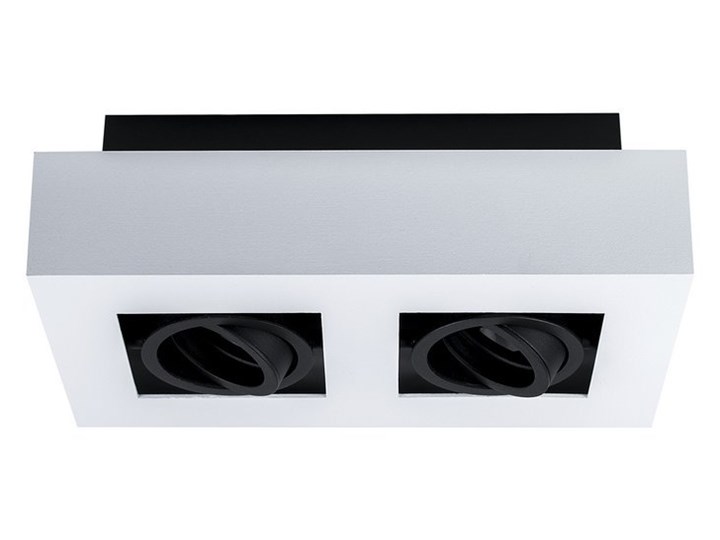 Lampa sufitowa natynkowa OSMIN 2 White IP20 kwadratowa podwójna biało - czarna mat EDO777145 EDO Kwadratowe Oprawa stropowa Kolor Biały Prostokątne Kolor Czarny