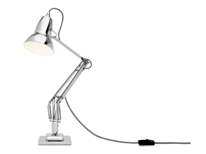 Anglepoise - Original 1227 ™ Desk Lamp - Srebrny Chrom - Kultowa lampka biurkowa Lampa biurkowa Kategoria Lampy biurowe